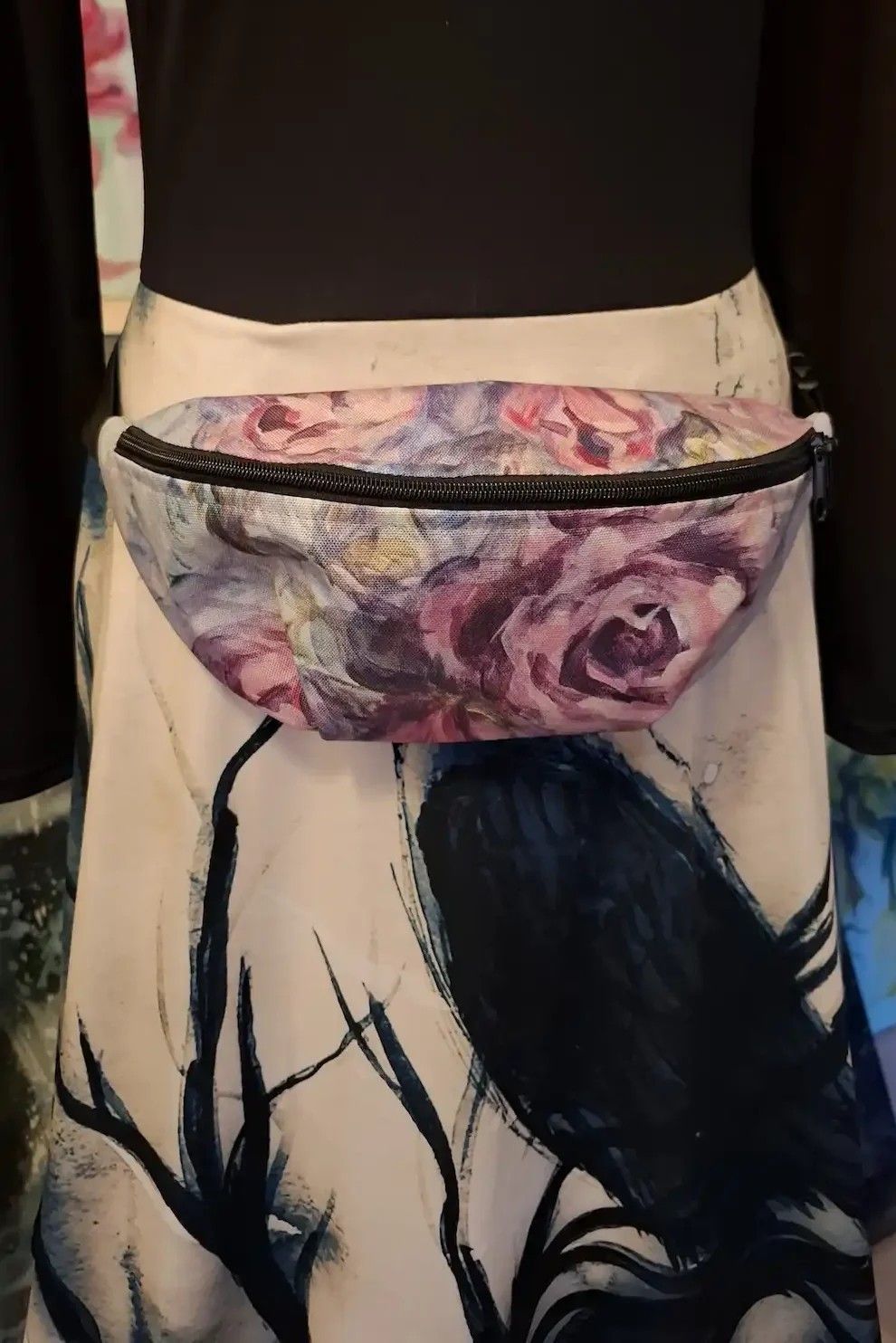 Jostas soma Anda Sproģe Art, rozā krāsā