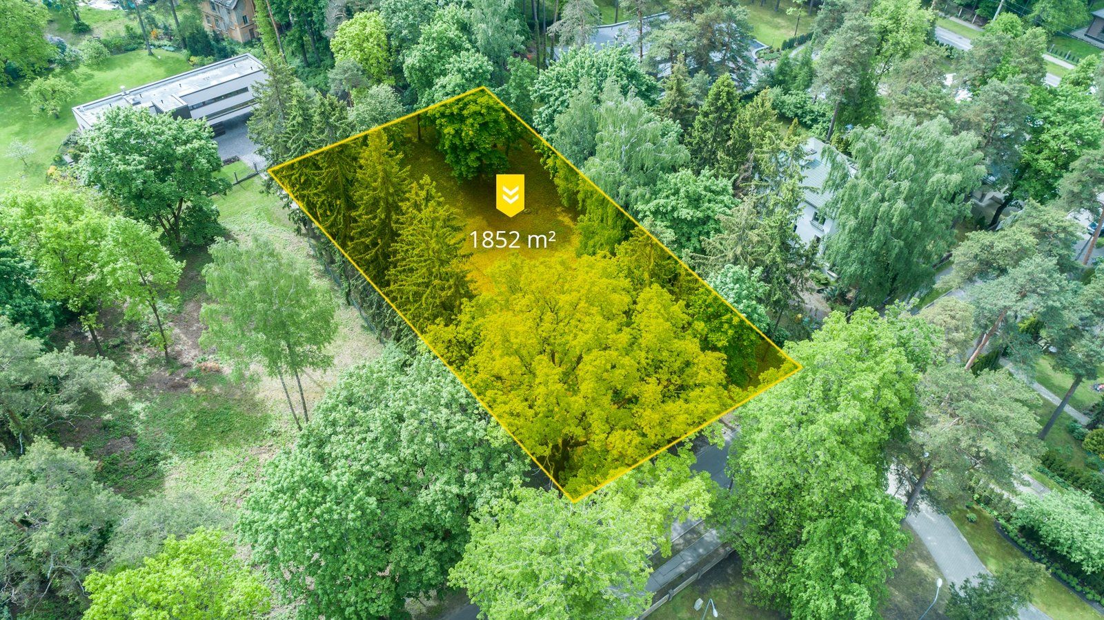 Zemes gabals 1852 m², Cimzes iela 4, Rīga