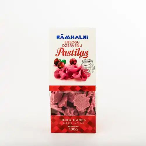 Lielogu dzērveņu pastilas, 100 g