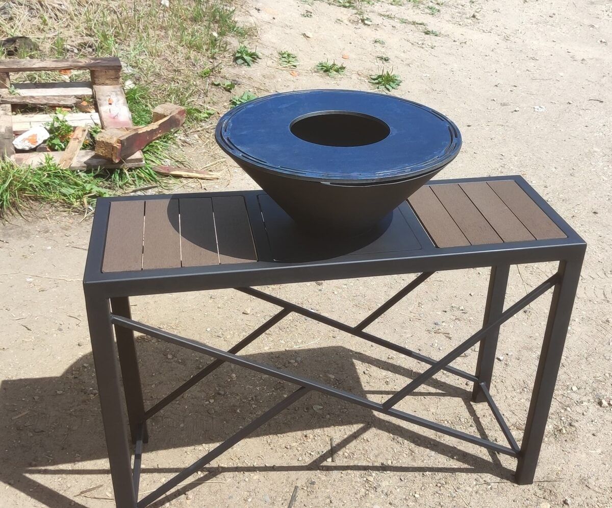 Kokogļu grils K-ART BBQ grila virsma — attēls 2