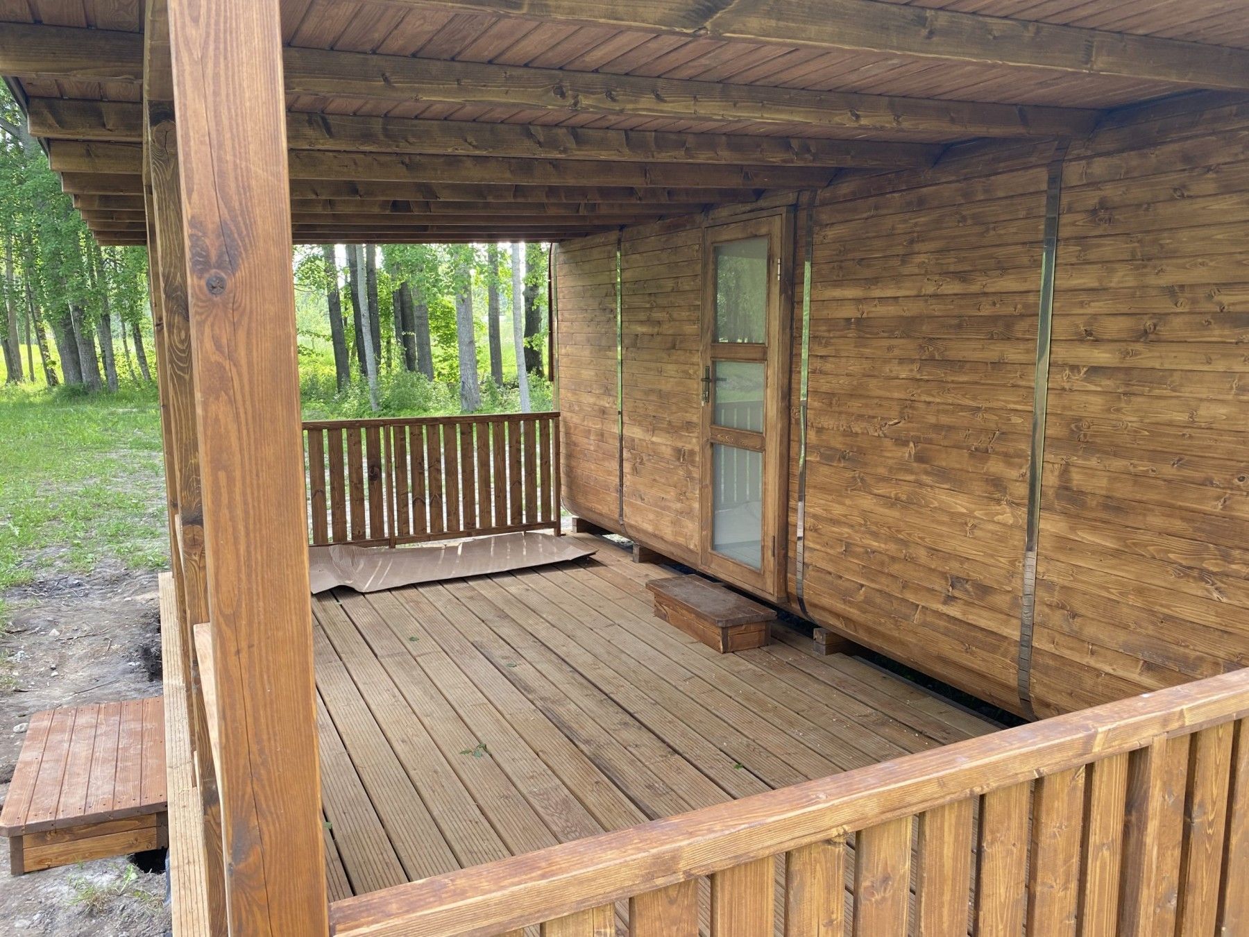 Mucas pirts, malkas krāsns, 28,2 m² — attēls 4