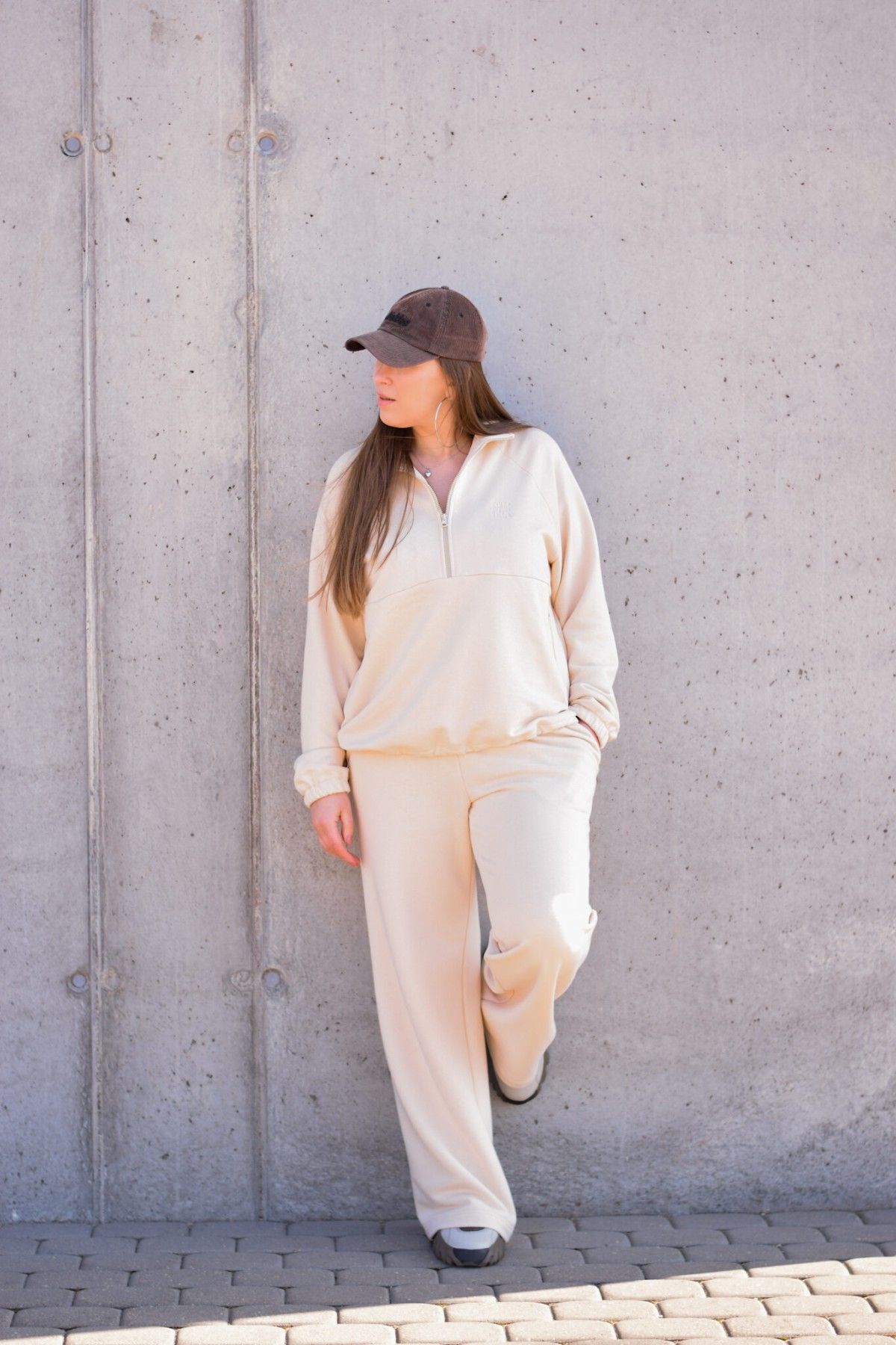 Sieviešu džemperis PIENALOTÉ, XS, S, M, L, XL, bēšā krāsā — attēls 2