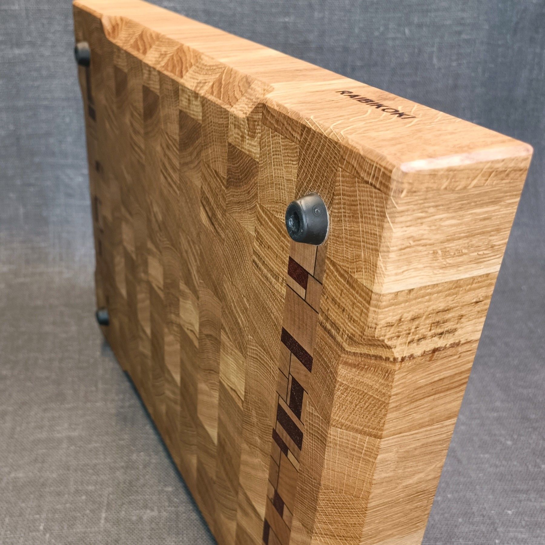 Griešanas dēlītis Raibi Koki, 48 cm, koks, brūnā krāsā — attēls 4