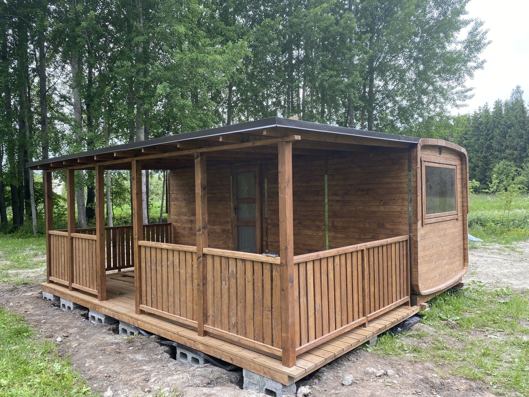 Mucas pirts, malkas krāsns, 28,2 m² — attēls 2
