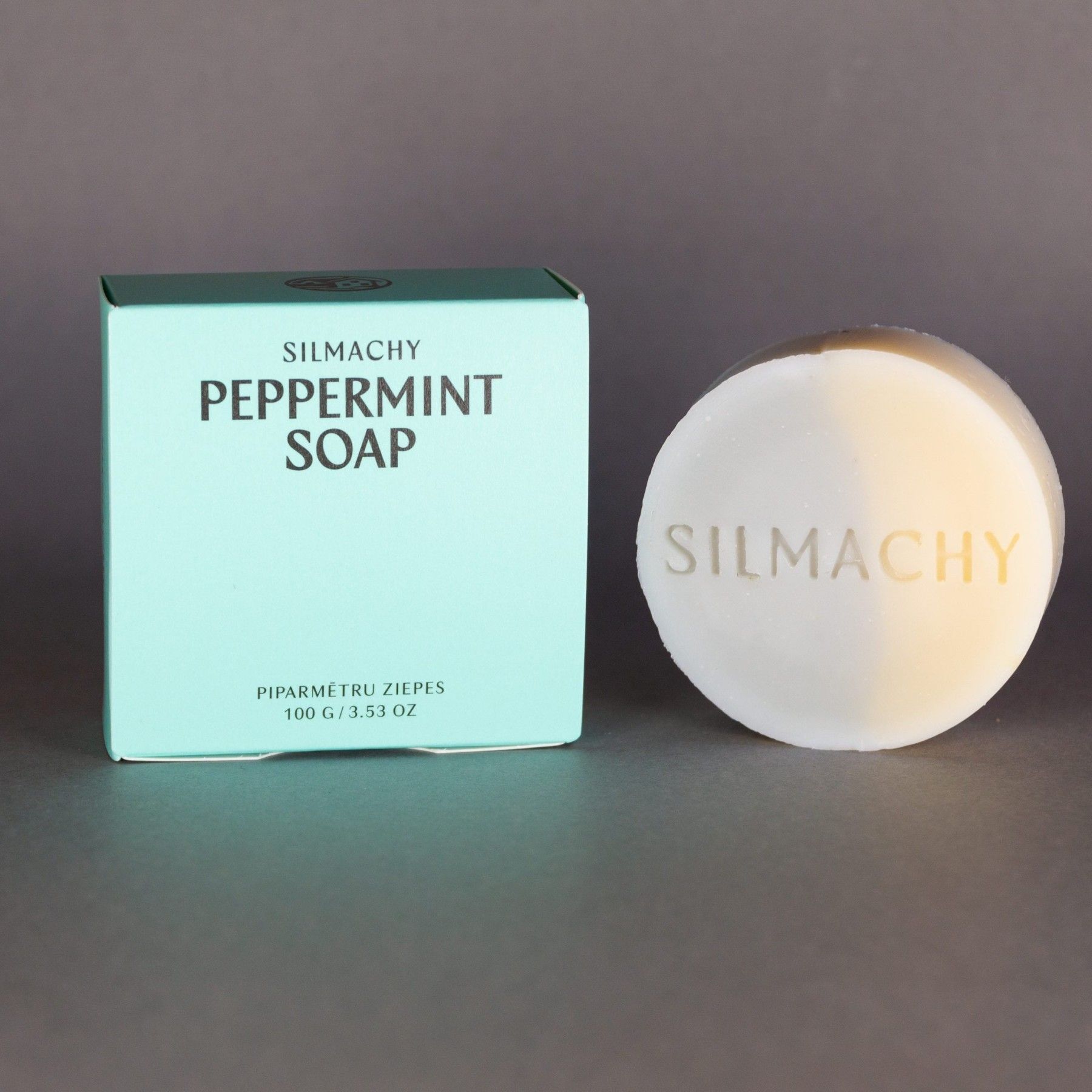 Cietās ziepes SILMACHY, piparmētru aromāts, 100 g