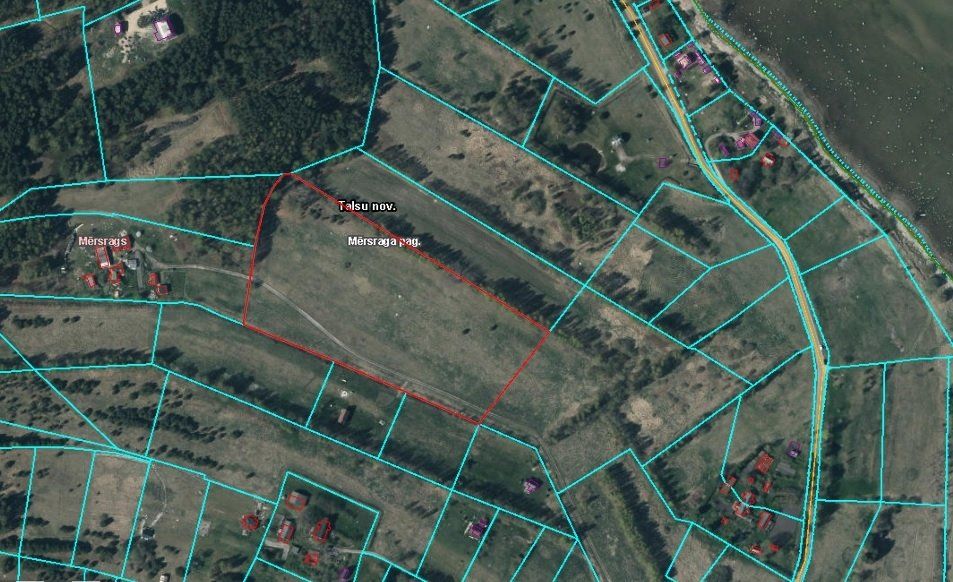 Zemes gabals 3,05 ha, Bākas iela, Mērsraga pagasts — attēls 4