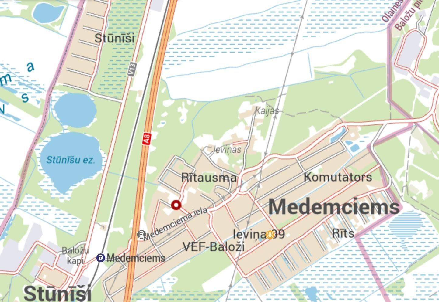 Zemes gabals 580 m², Zanderu iela 2, Olaines pagasts — attēls 4