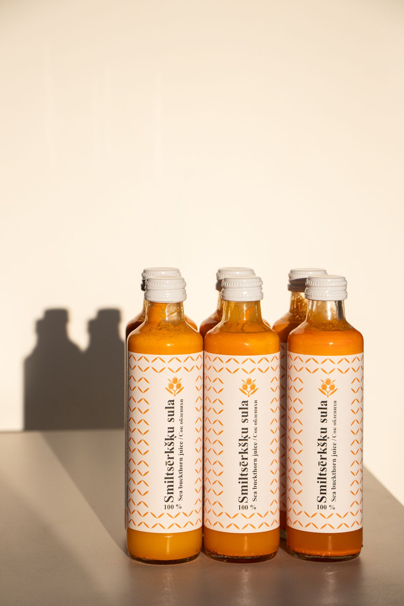 Smiltsērkšķu sula, 100 %, 6 × 250 ml — attēls 2