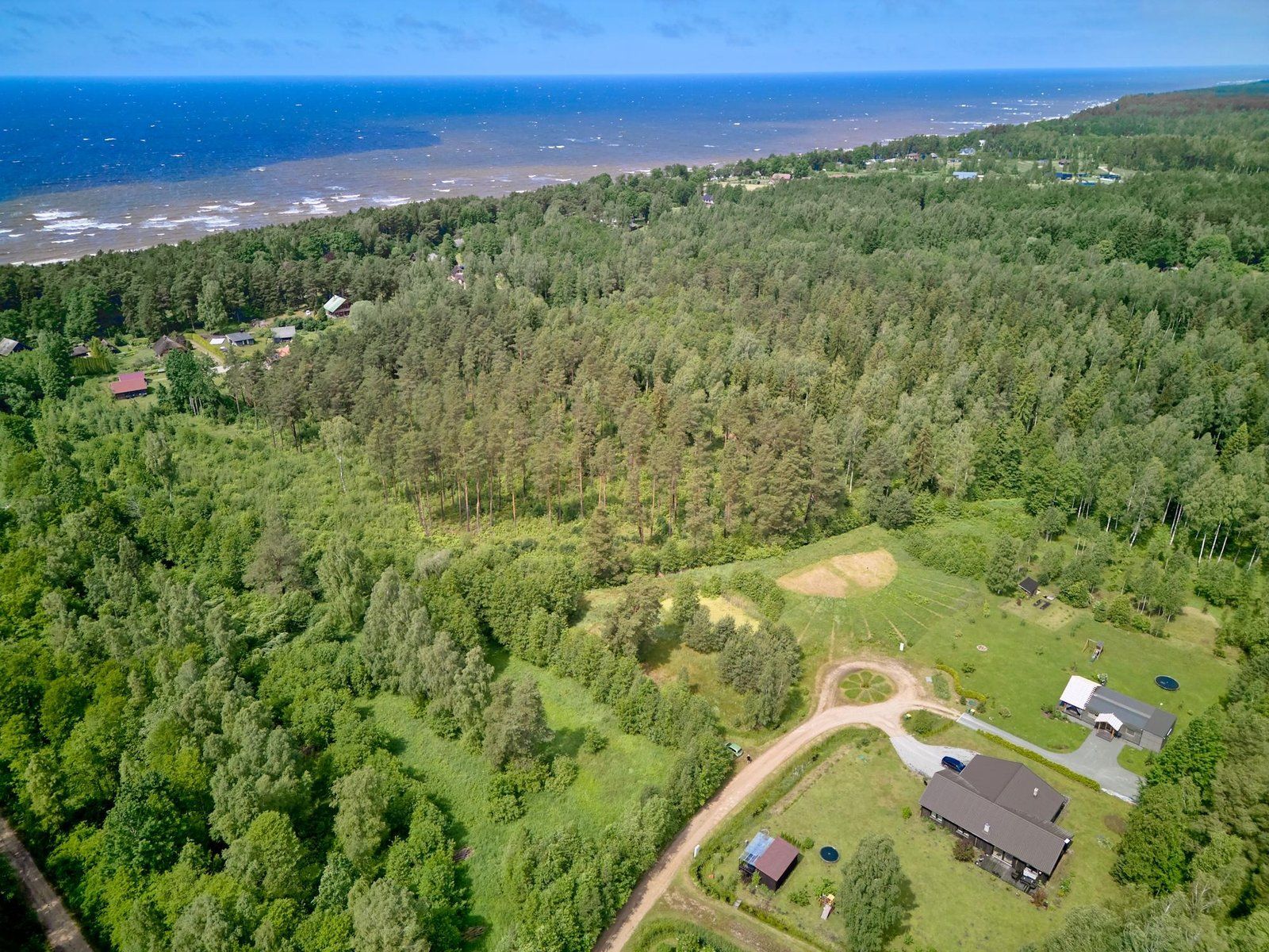Zemes gabals 7000 m², Loči, Saulkrasti