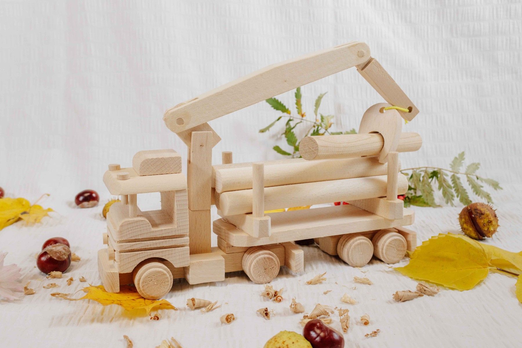 Rotaļu mašīna Koka lietu darbnīca, 33 cm, koks — attēls 2