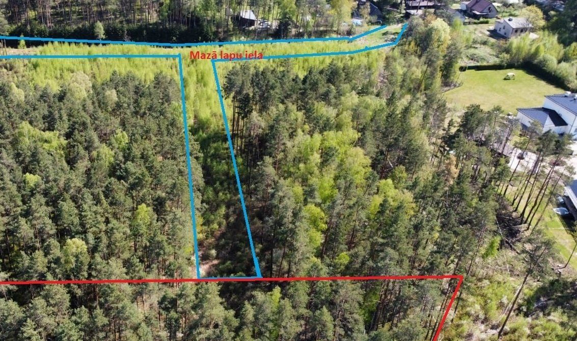 Zemes gabals 6031 m², Mazā Lapu iela 6, Garkalnes pagasts — attēls 2