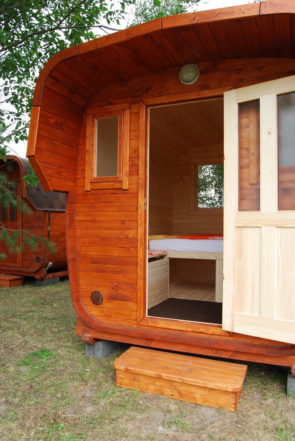 Dārza māja no koka, 6 m² — attēls 3