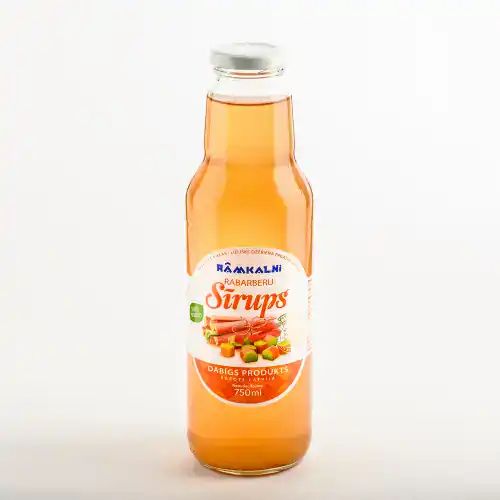 Rabarberu sīrups, 6 × 750 ml