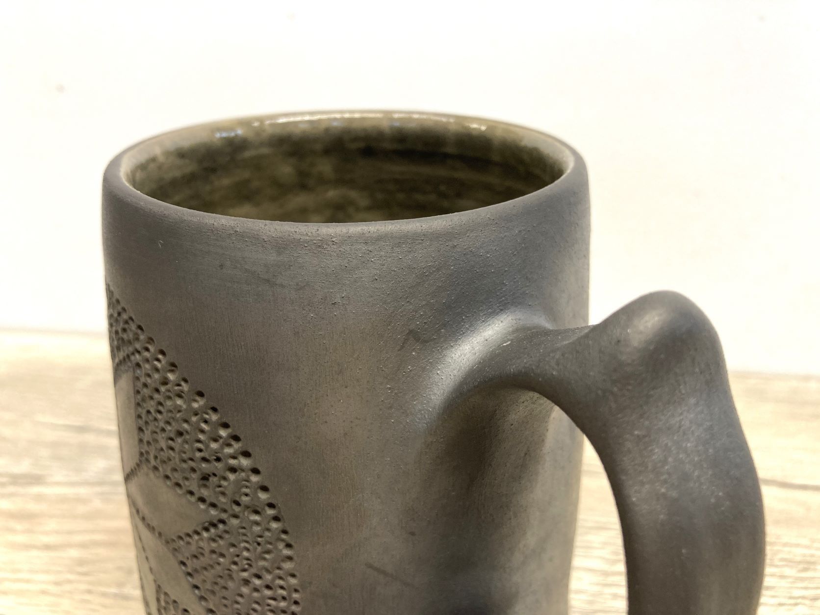 Krūze Cepļi, 500 ml, keramika, melnā krāsā — attēls 5