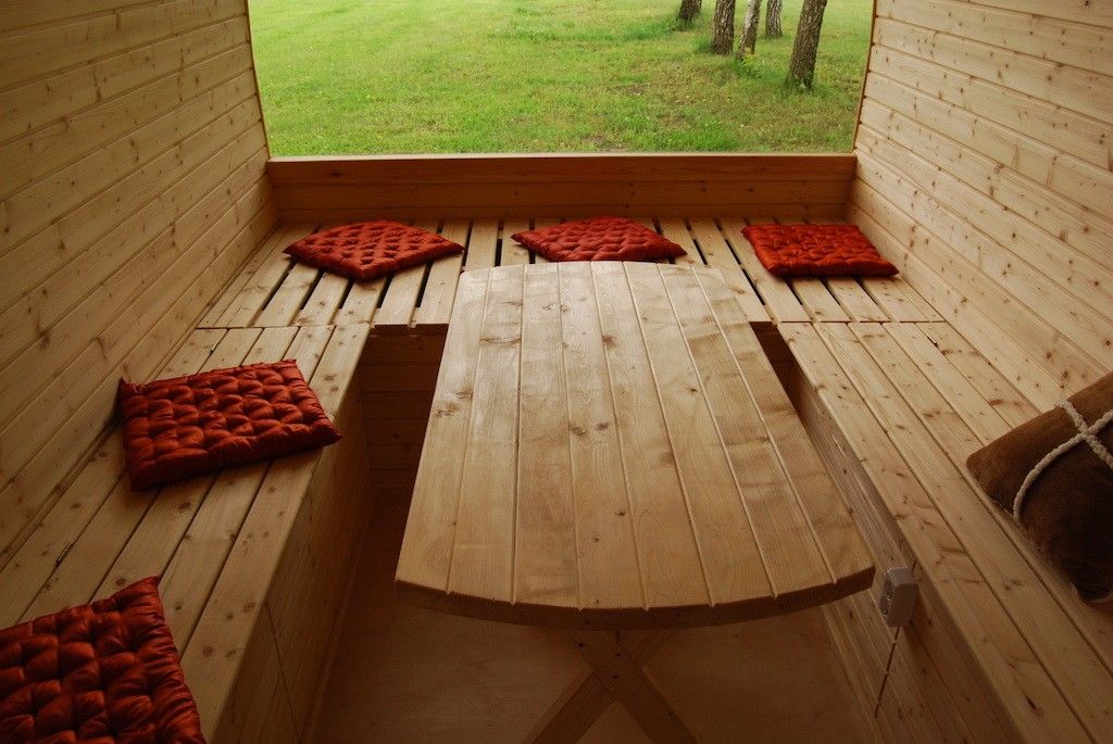Dārza māja no koka, 12 m² — attēls 3