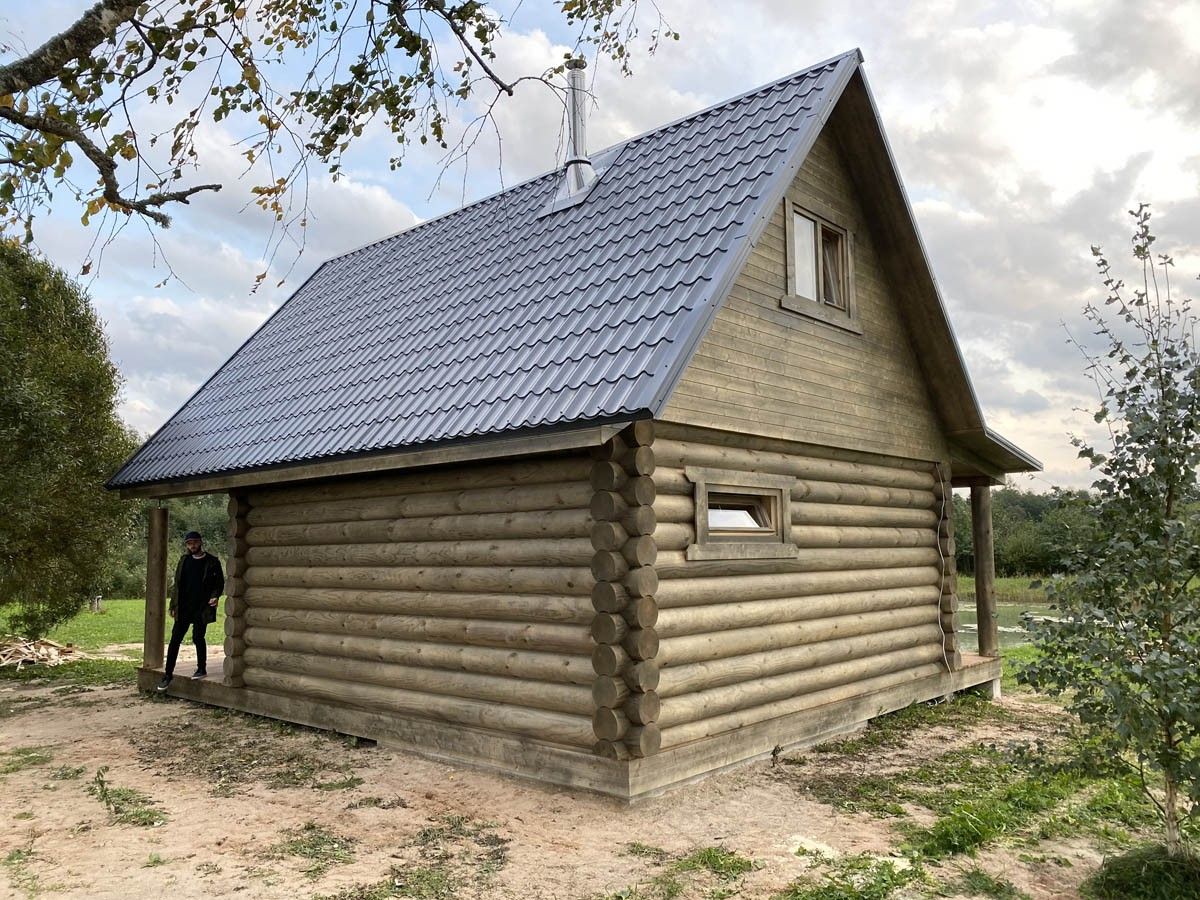 Dārza māja no koka, 80 m² — attēls 5