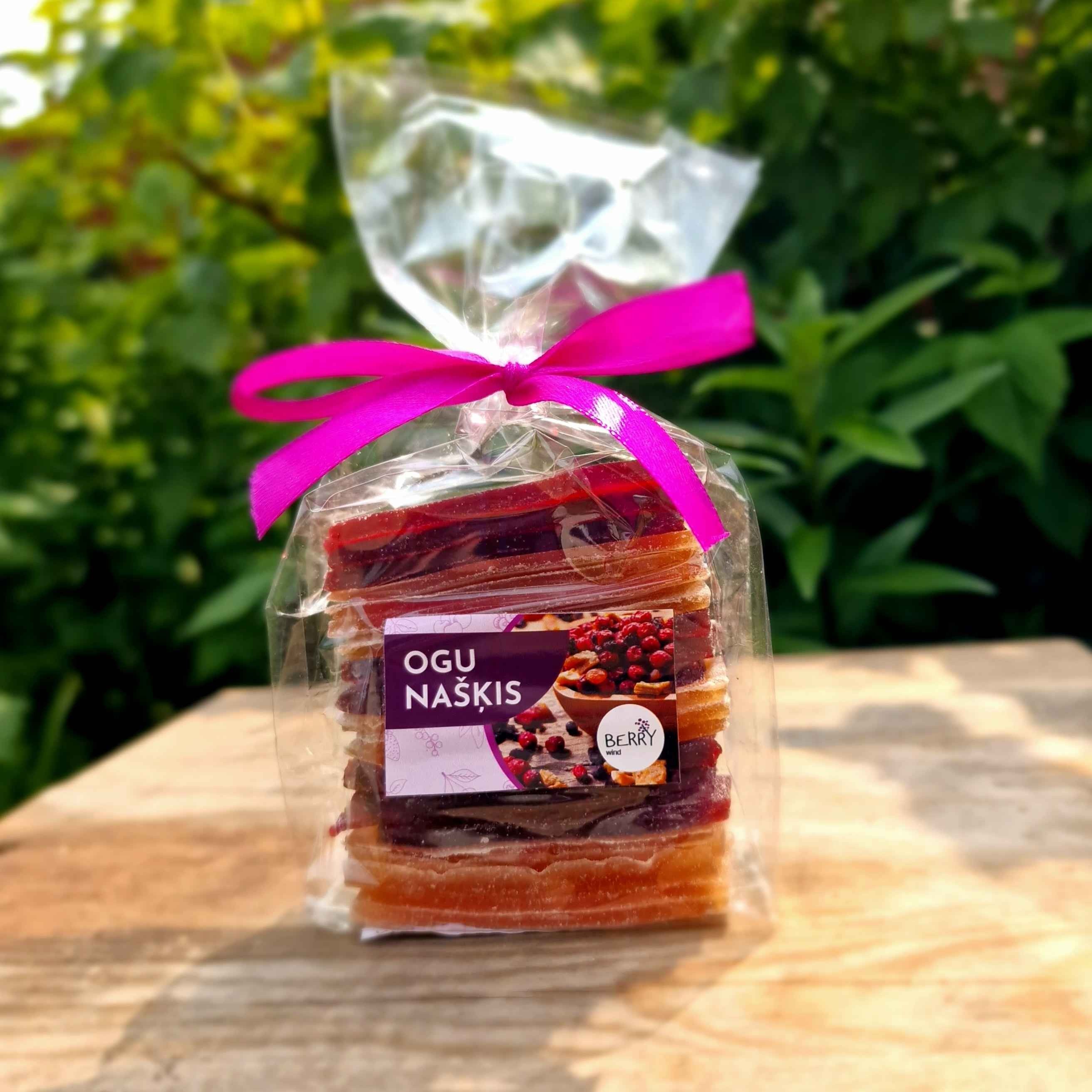Ogu marmelāde plāksnītēs „Ogu Našķis”, 150 g