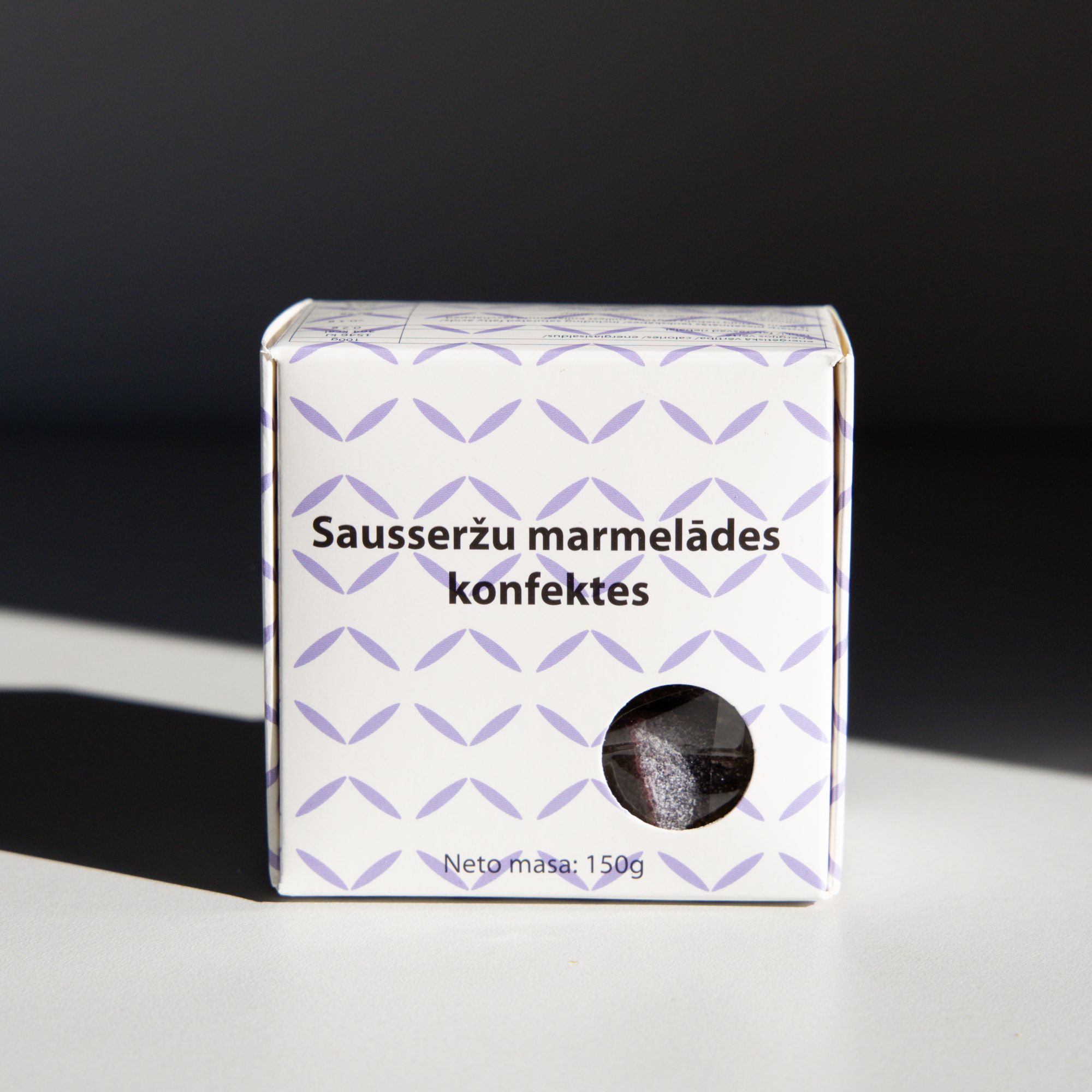 Sausseržu marmelādes konfektes, 150 g