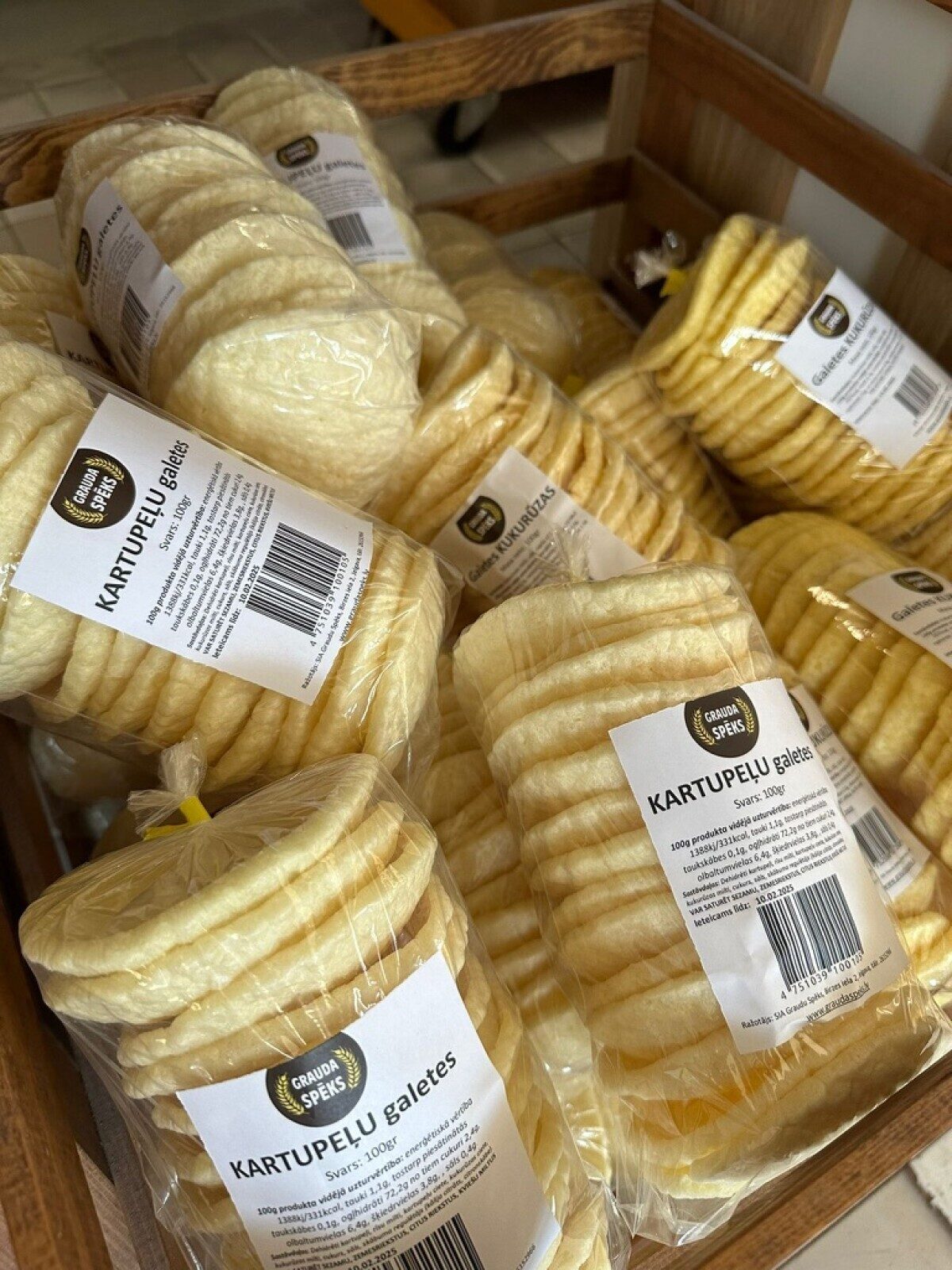 Kartupeļu galetes, 100 g