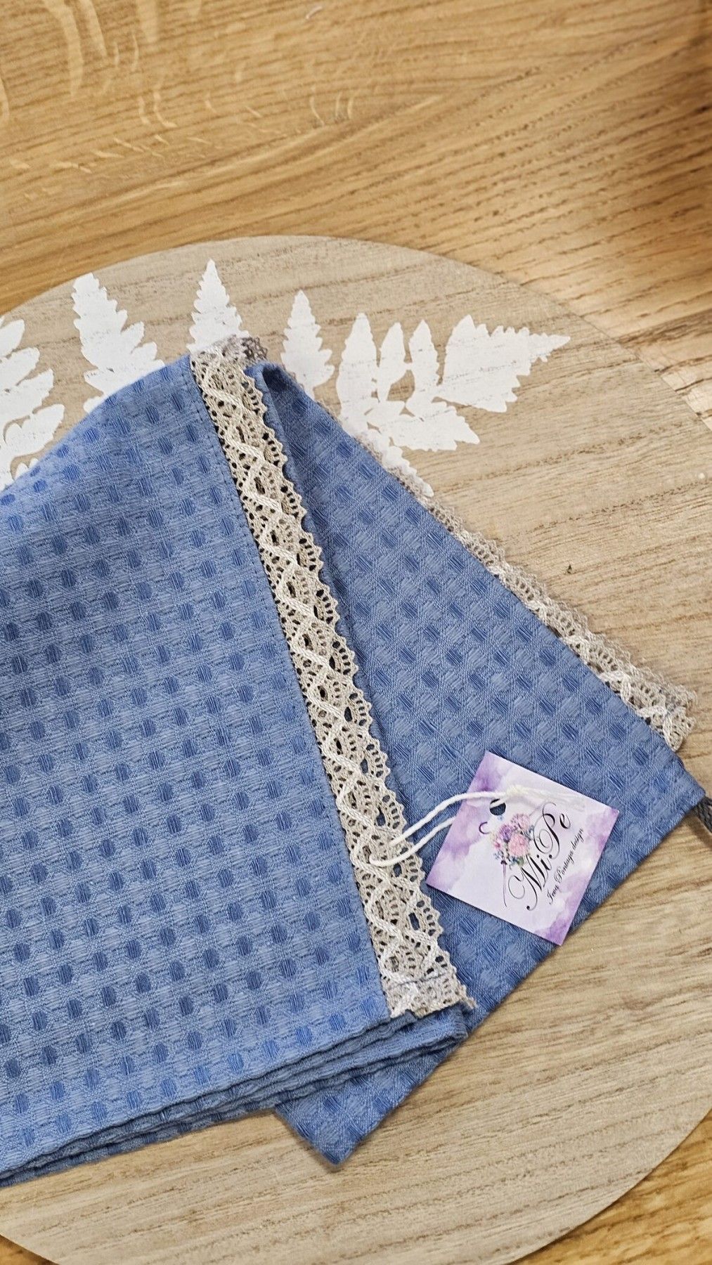 Dvielis MiPe Design, zilā krāsā