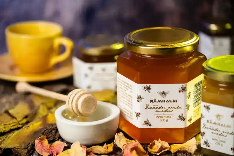 Dažādu ziedu BIO medus, 500 g — attēls 3
