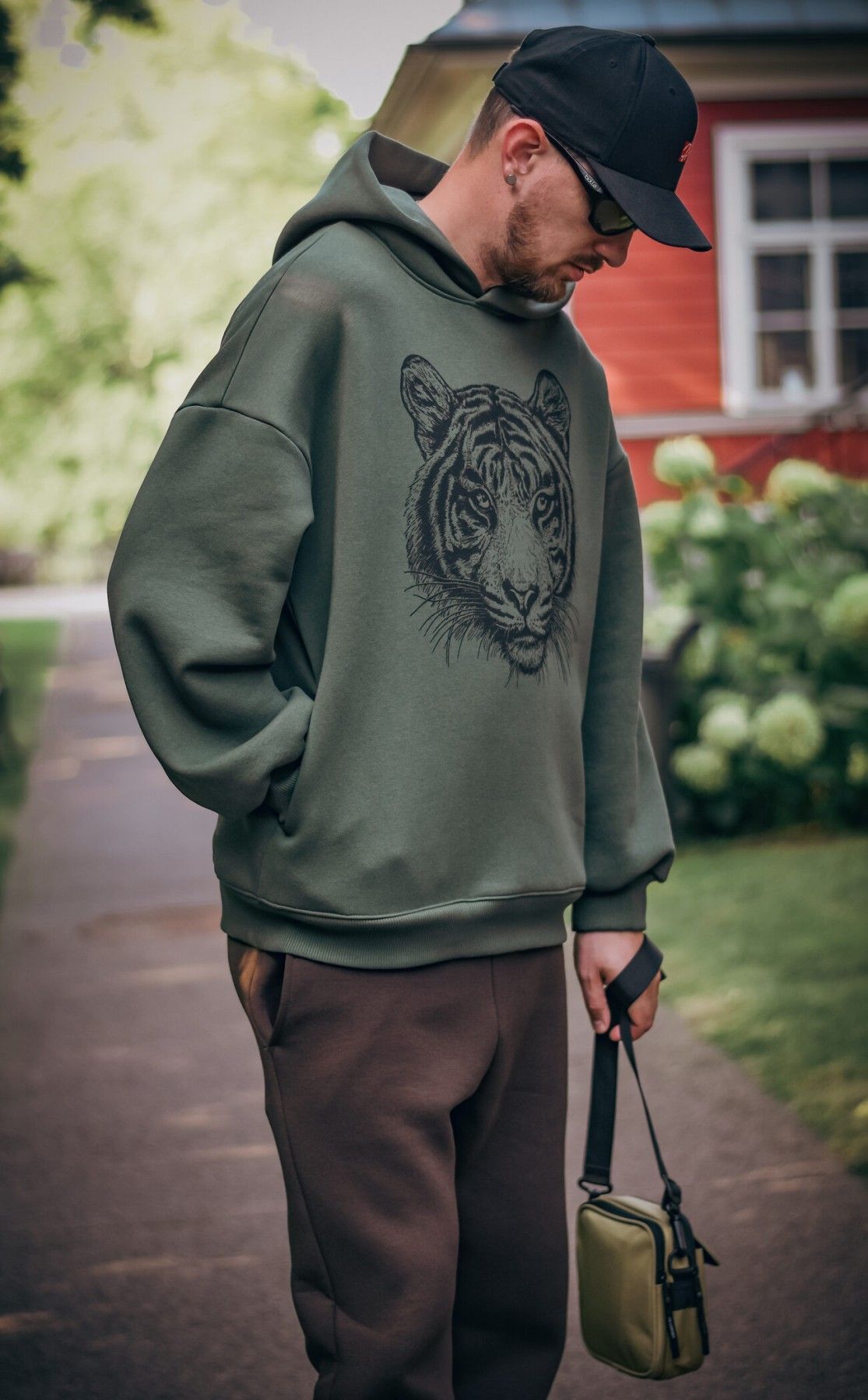 Vīriešu džemperis PIENALOTÉ, S, M, L, XL, zaļā krāsā — attēls 2