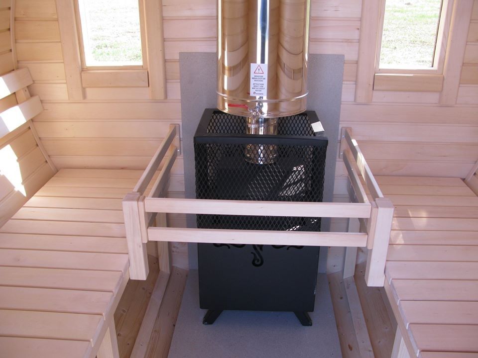 Mucas pirts, malkas krāsns, 5,25 m² — attēls 3