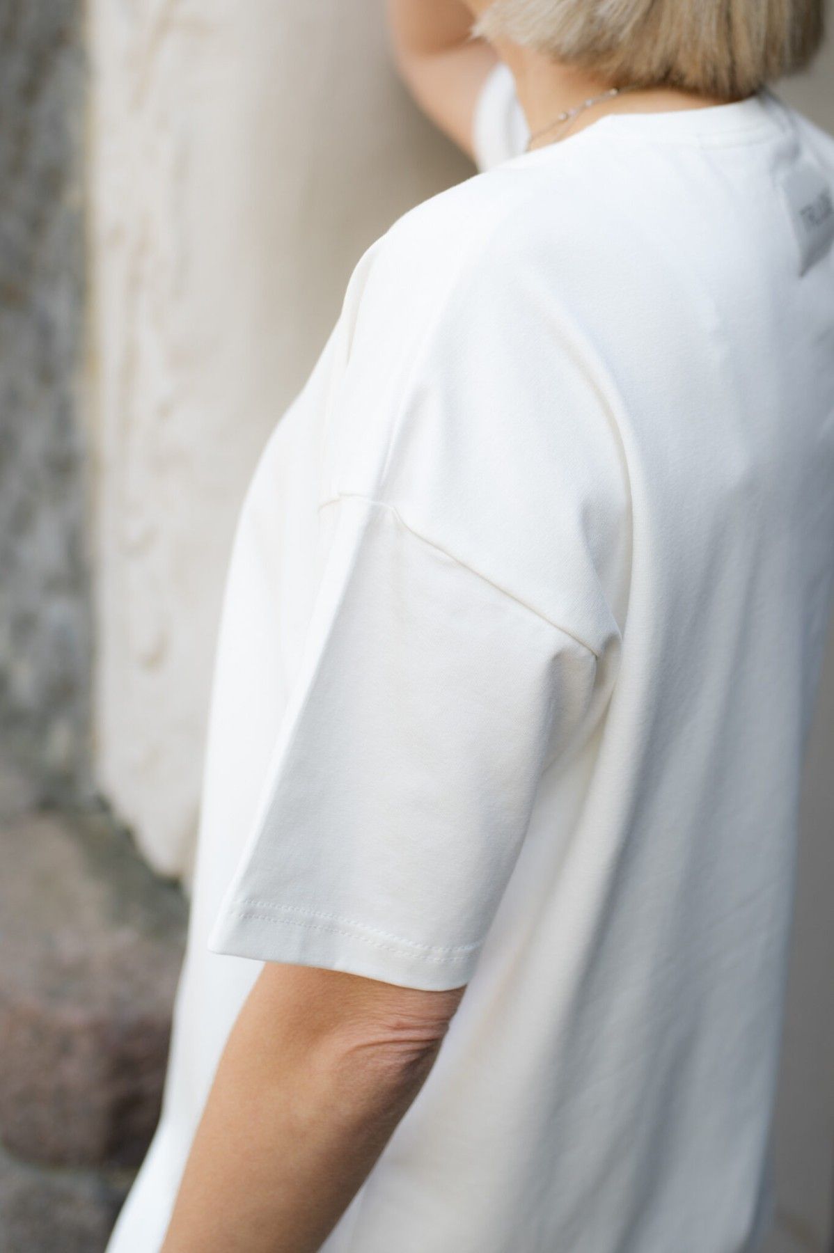 Sieviešu T-krekls TRU:DE, XS, S, M, L, XL, baltā krāsā — attēls 3