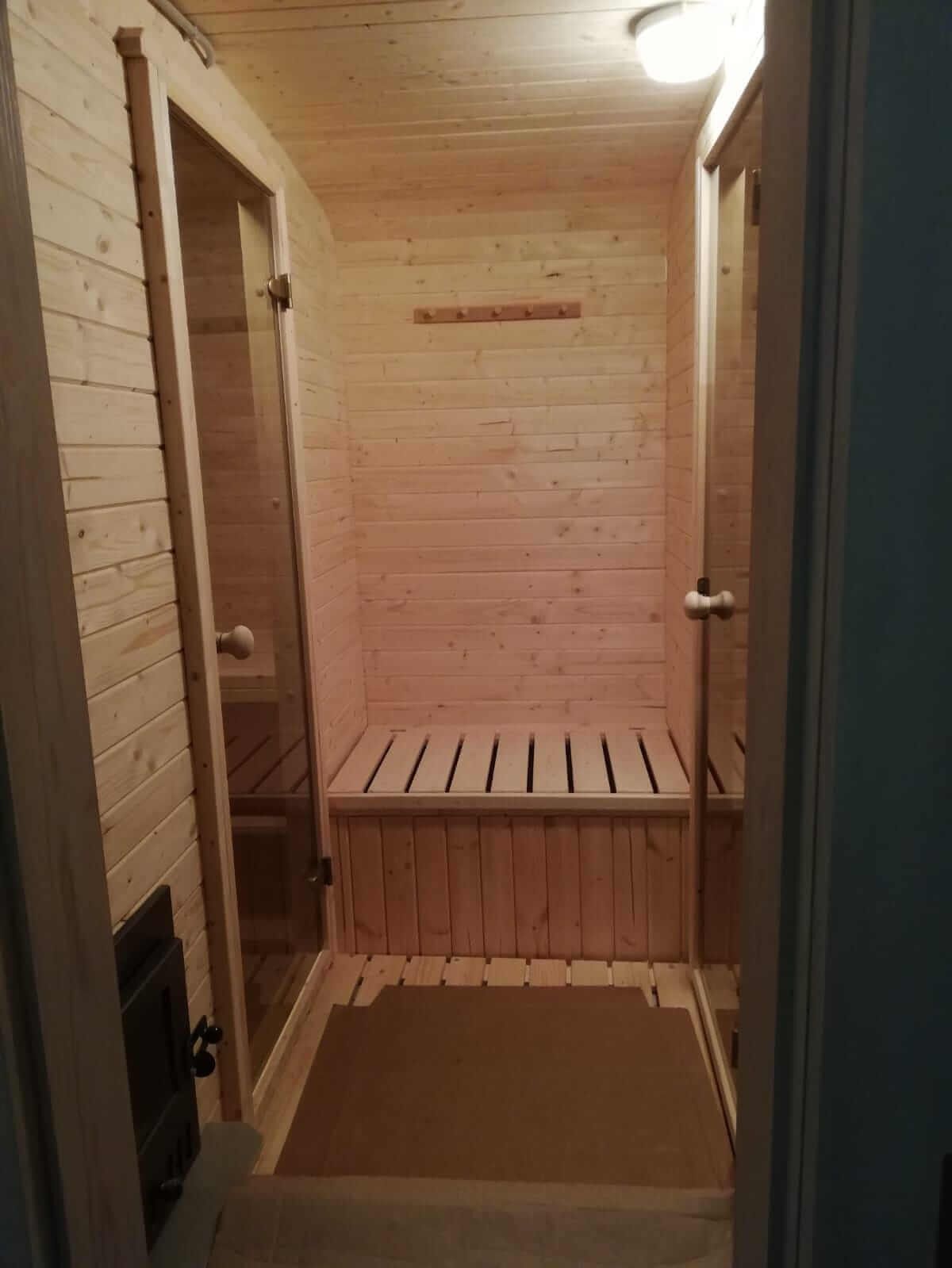 Mucas pirts, malkas krāsns, 13,8 m² — attēls 3