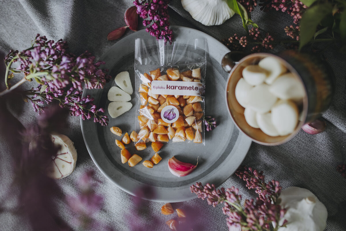 Ķiploku karameles „Dubnas krelles” klasika, 50 g
