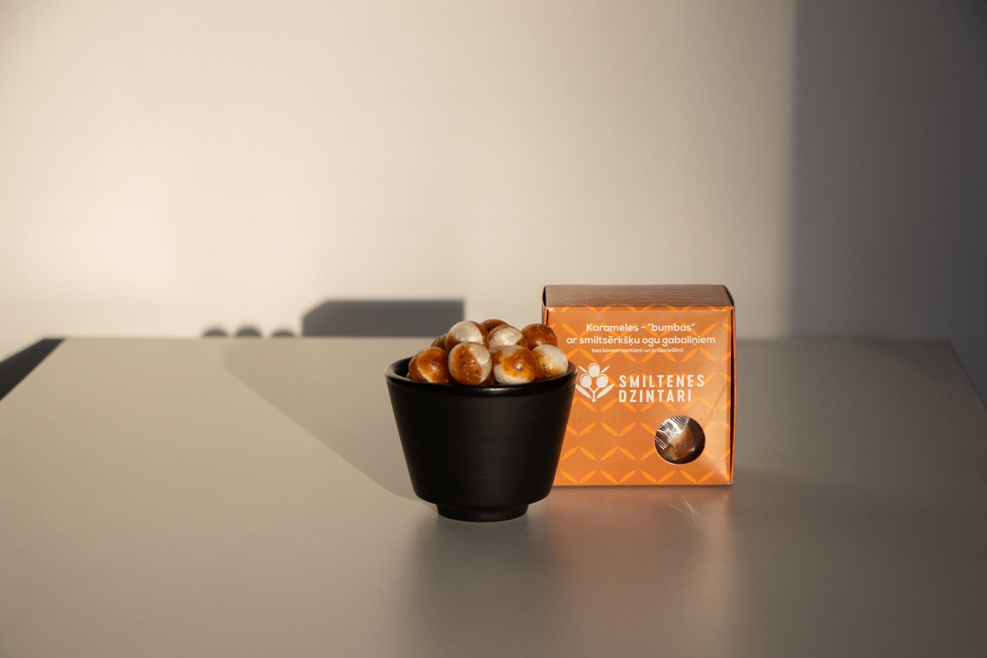Smiltsērkšķu karameles „Bumbiņas”, 50 g — attēls 2