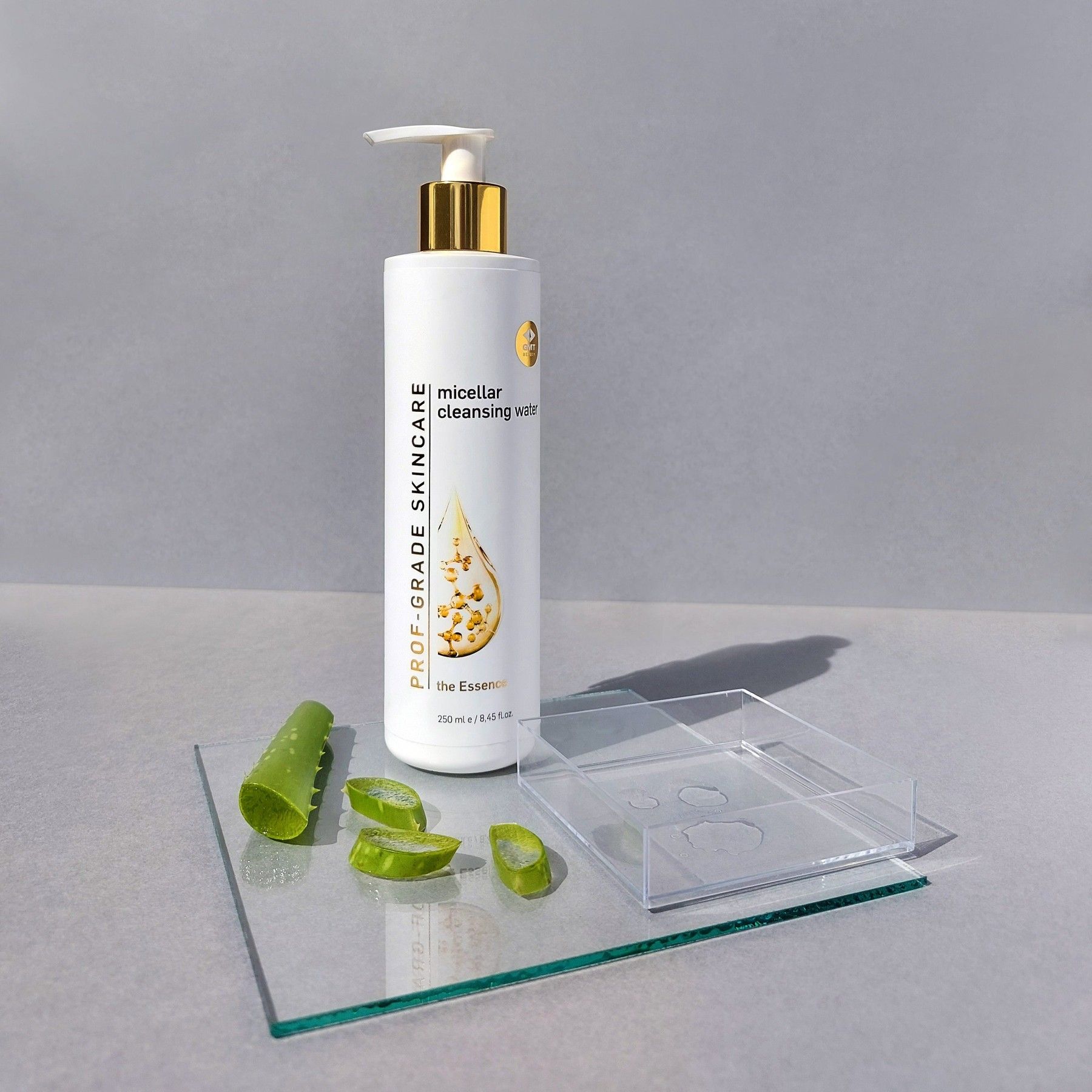 Sejas tīrīšanas līdzeklis GMT Beauty, micelārais ūdens