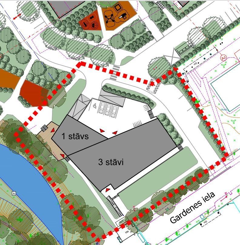 Namīpašums 3117 m², Gardenes iela 6, Āgenskalns — attēls 3