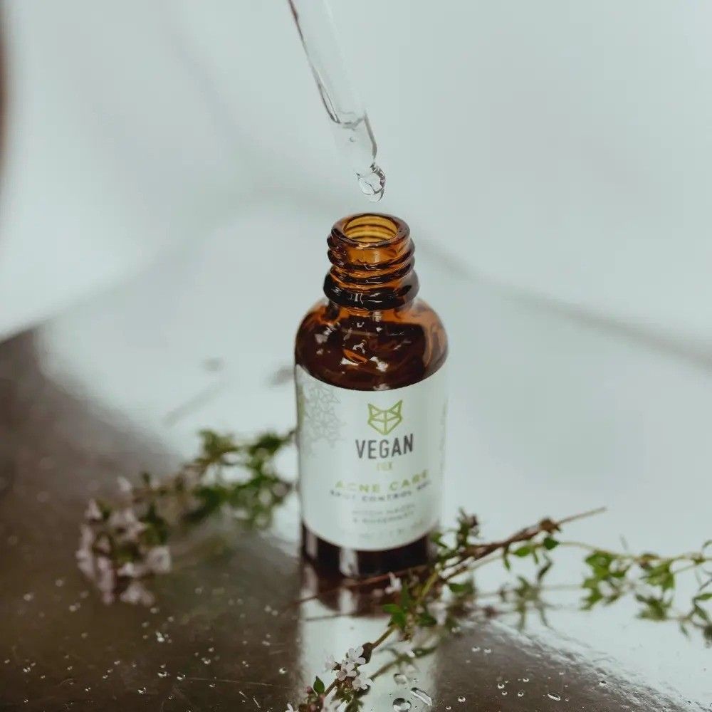 Sejas serums / skrubis Vegan Fox, problemātiskai ādai, 30 ml — attēls 3