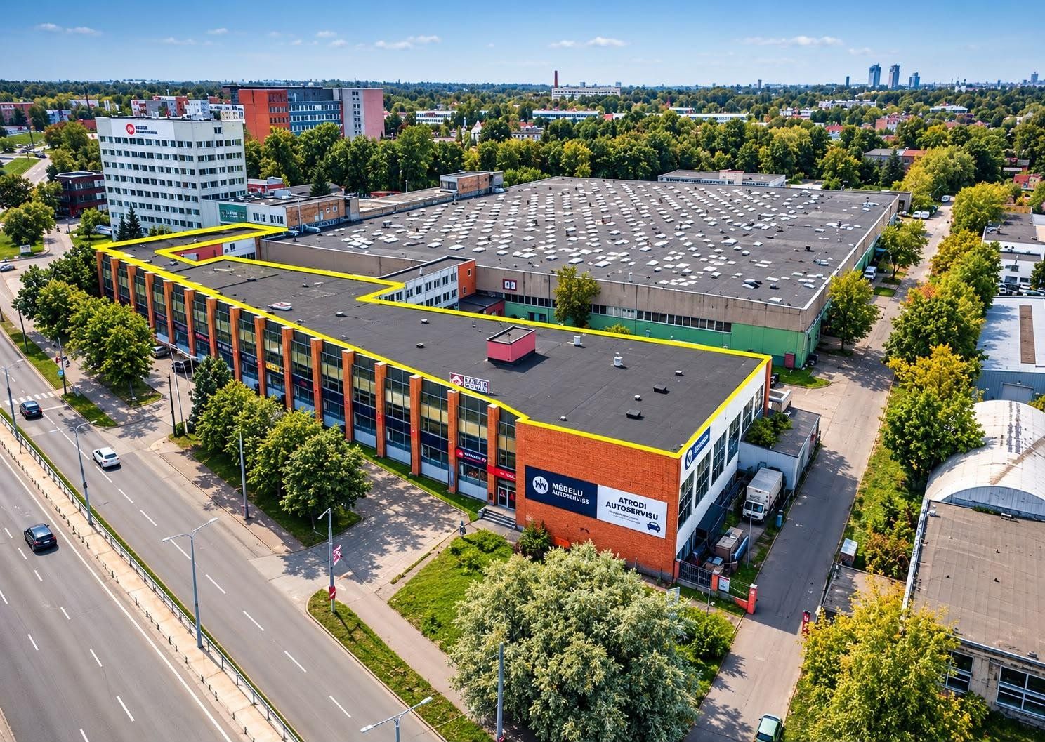 Tirdzniecības telpas 7206 m², Kārļa Ulmaņa gatve 2 k-1 — attēls 2