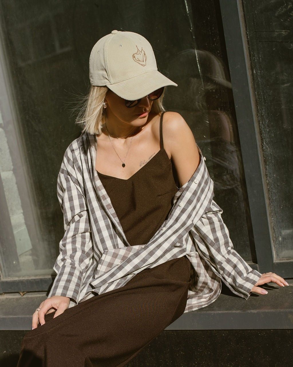 Kleita TRU:DE, XS, S, M, L, XL, XXL, brūnā krāsā — attēls 4
