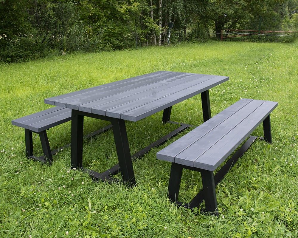 Dārza mēbeļu komplekts DM GRILL Rustic, 140 kg, metāls, koks — attēls 3