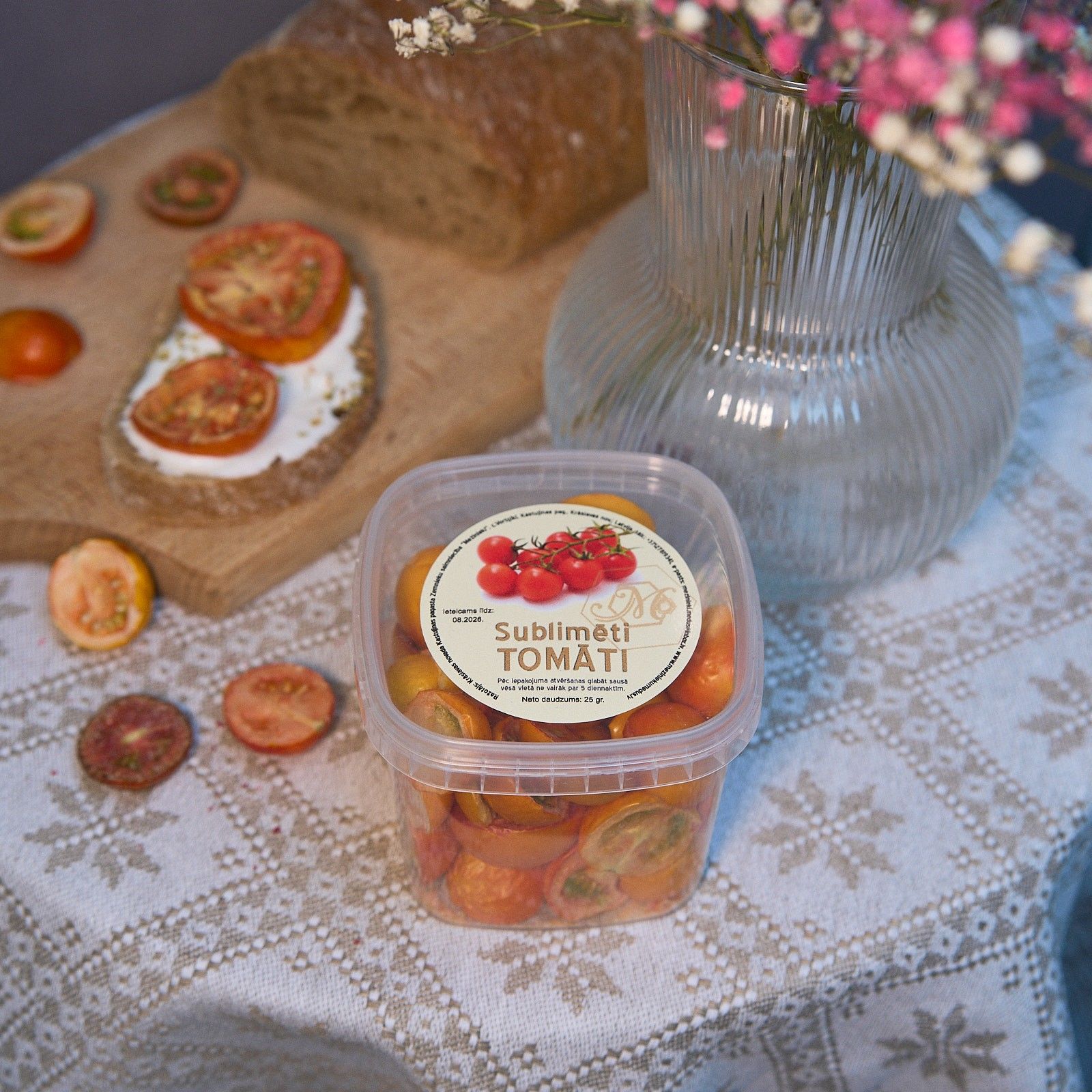 Liofilizēti produkti Mežinieku Medus, tomāti, 25 g