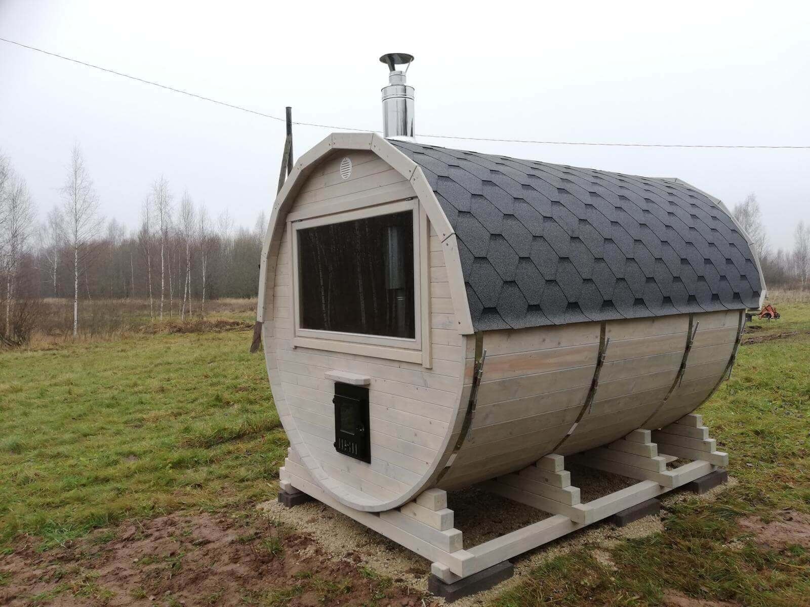 Mucas pirts, malkas krāsns, 6,9 m² — attēls 4
