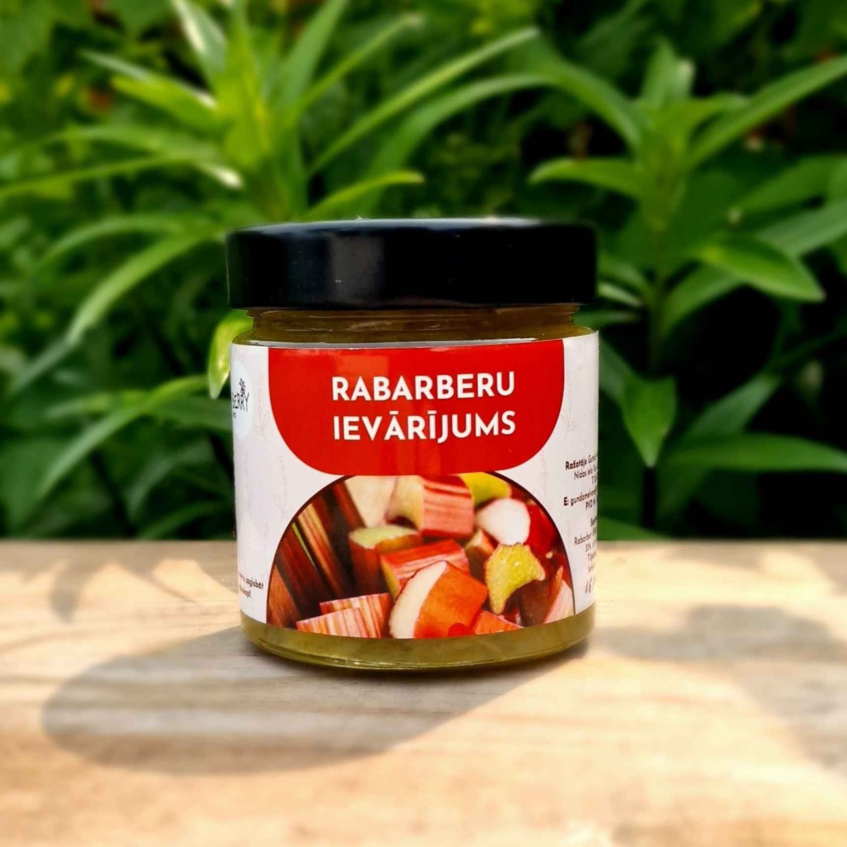 Rabarberu ievārījums, 200 ml
