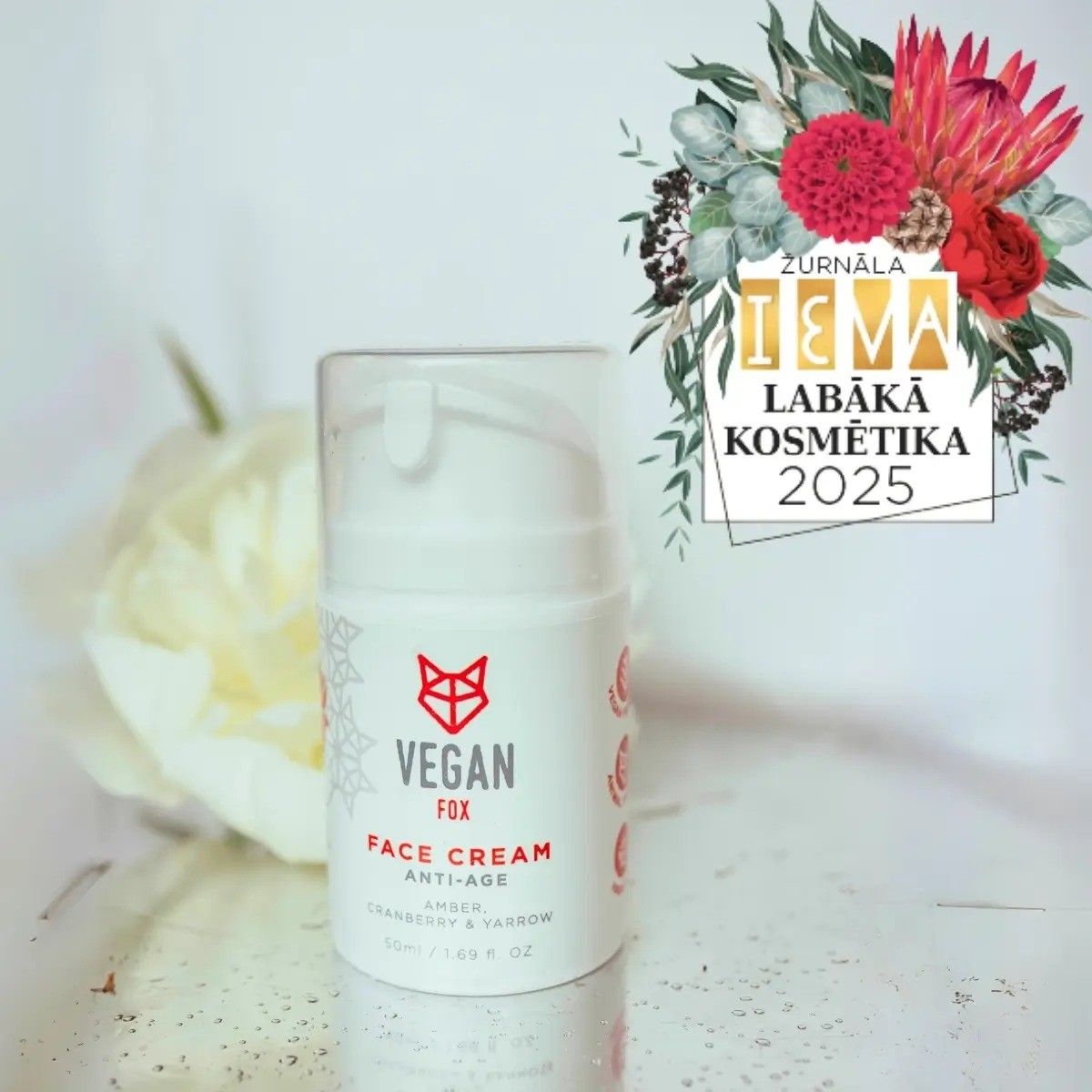 Sejas krēms Vegan Fox, 50 ml — attēls 3