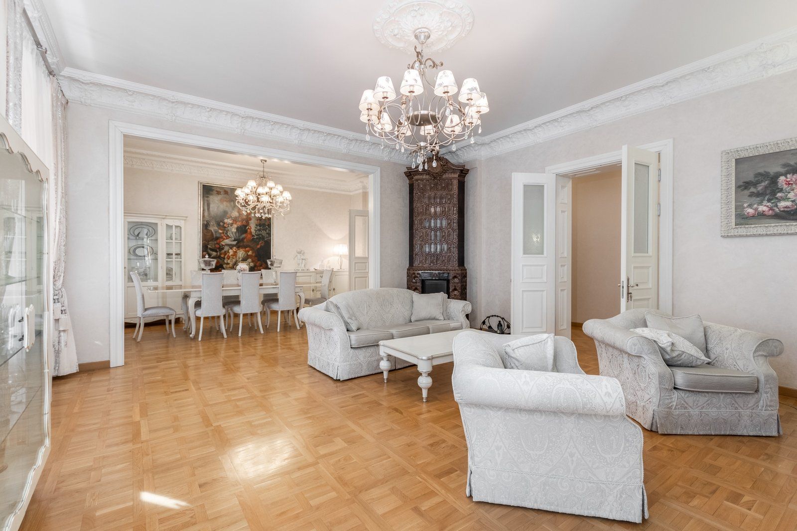 5 istabu dzīvoklis, Alberta iela 1, Centrs — attēls 2