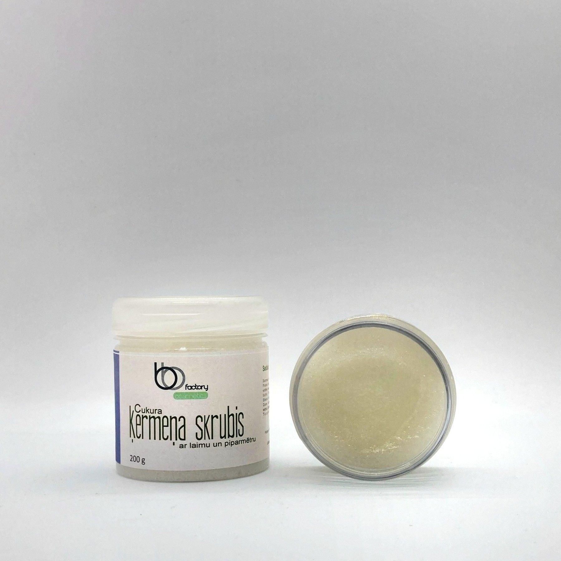 Ķermeņa skrubis BB Factory, piparmētru aromāts