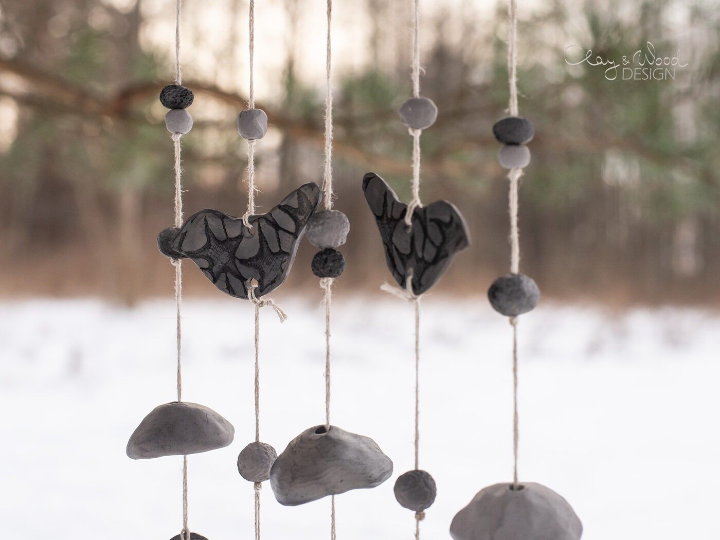 Cits dekors Clay & Wood Design, keramika — attēls 2