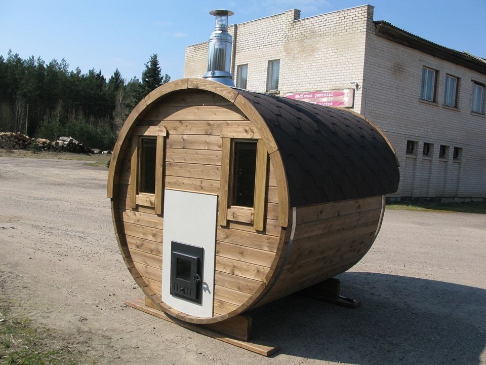 Mucas pirts, malkas krāsns, 5,25 m² — attēls 2