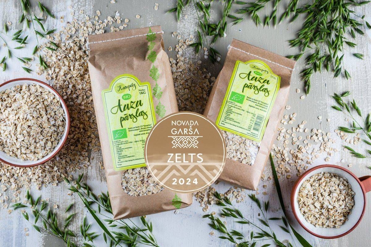 Auzu pārslas, BIO, 1 kg — attēls 2