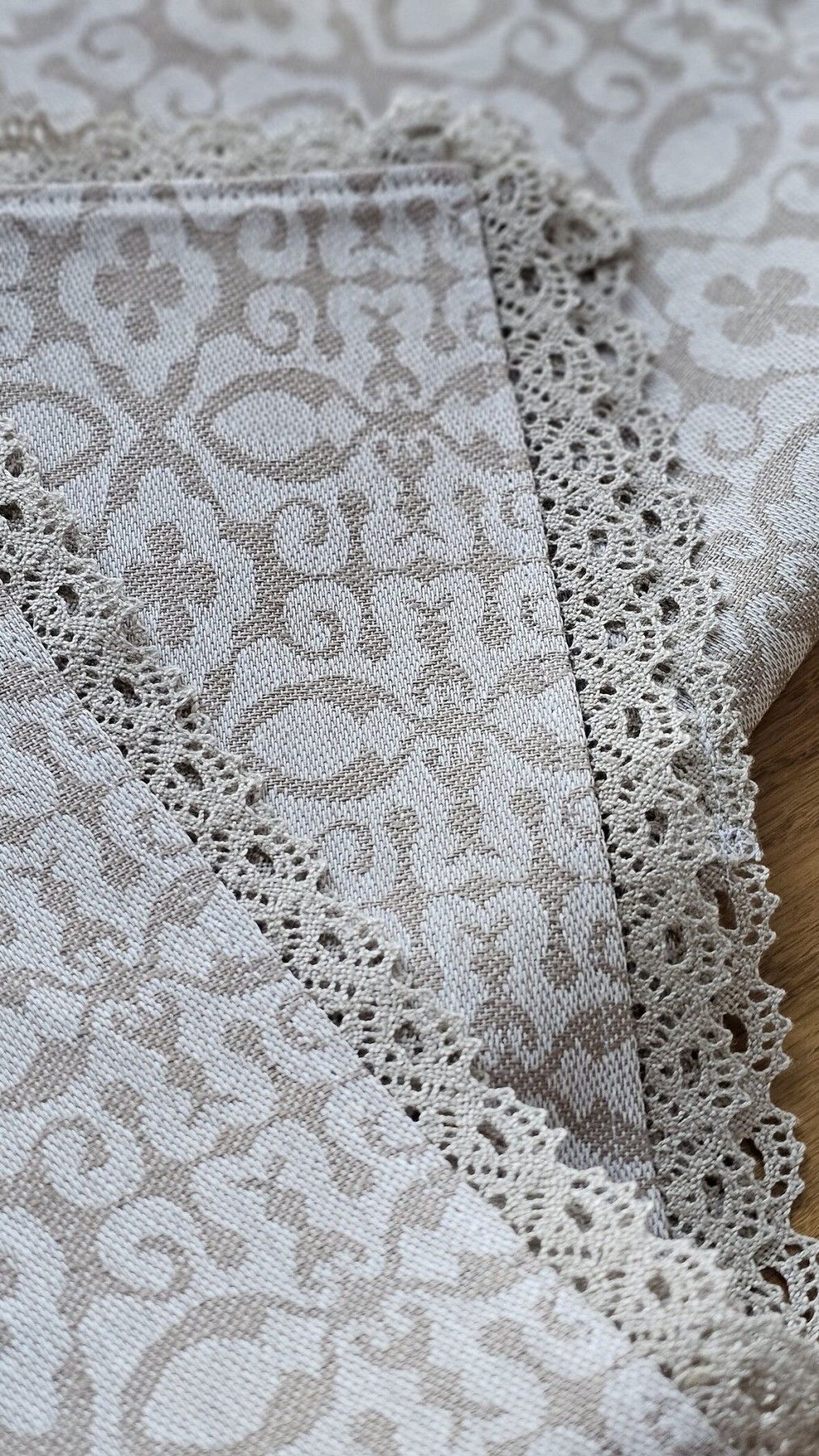 Galdauts MiPe Design, platums 50 cm, garums 120 cm, lins — attēls 2