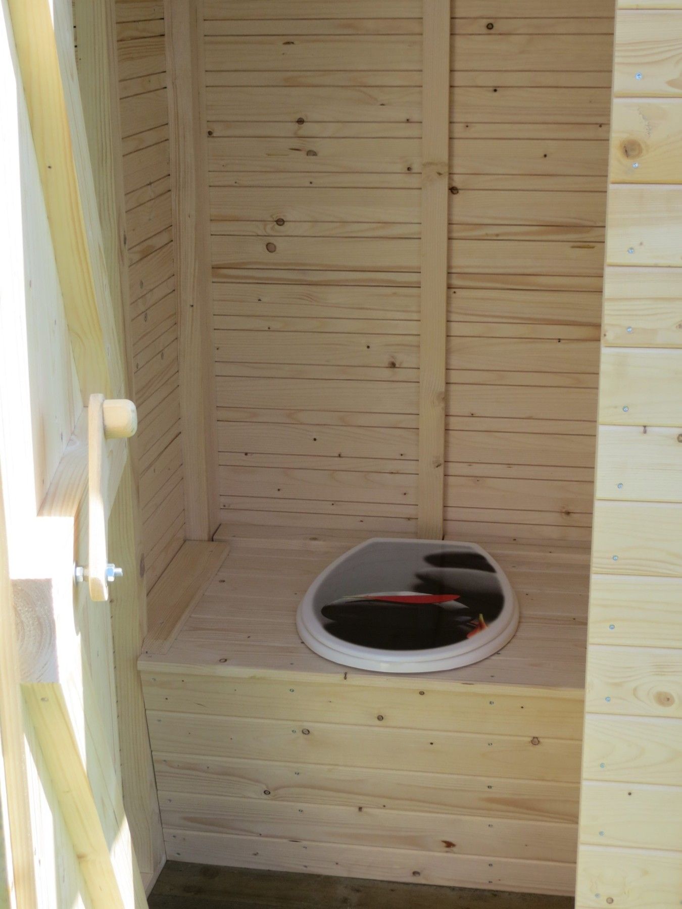 Dārza būve Timber Dream, koka būdiņa, āra tualete, koks — attēls 2