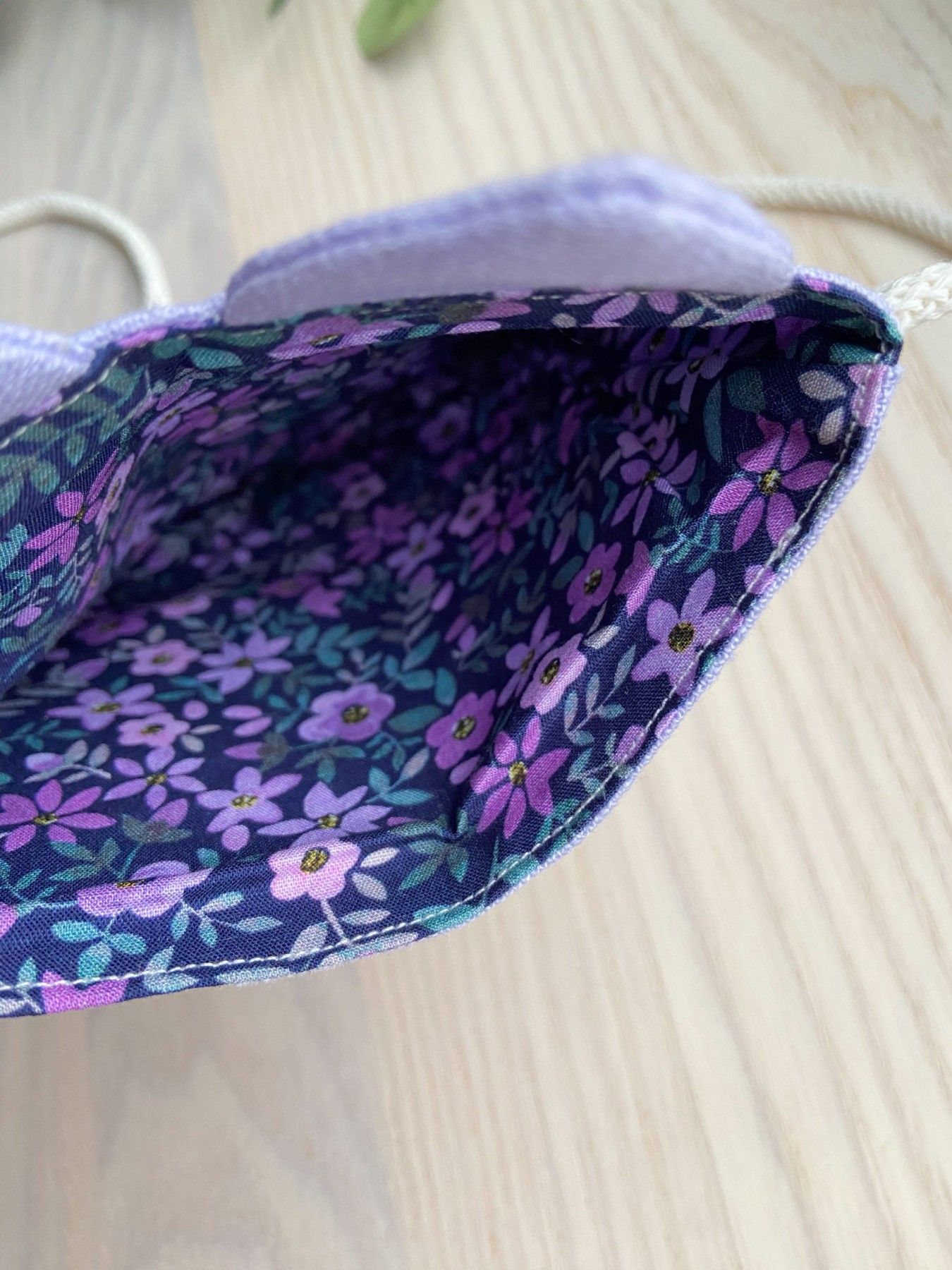 Bērnu soma Mana Manta, meitenēm, tekstils, violetā krāsā — attēls 3