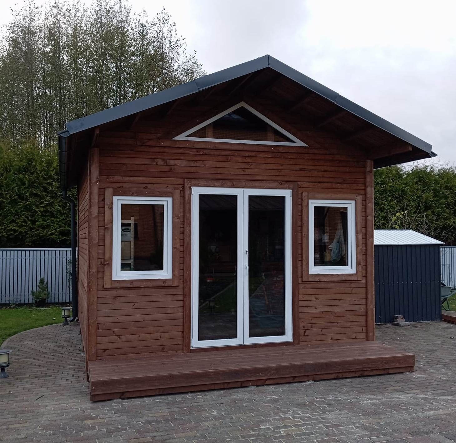 Dārza māja no koka, 24 m², sienas 45 mm — attēls 3